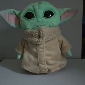 Green Plush Toy with Tan Coat